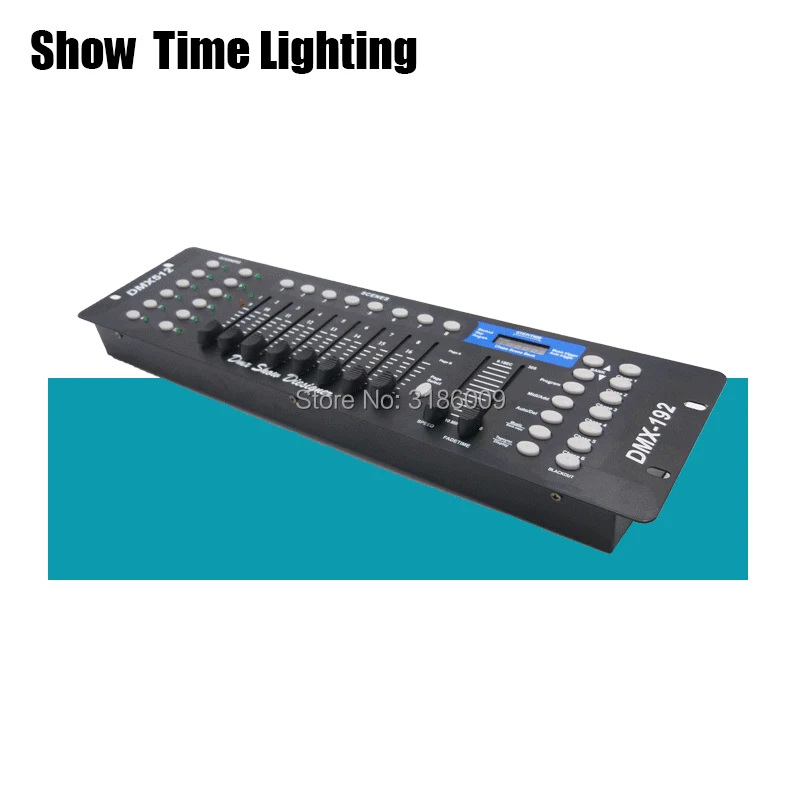 192 DMX Console Stage Lighting Controller 192 Channels DMX-512 Moving Head Led Par Controller For Mini Moving Head