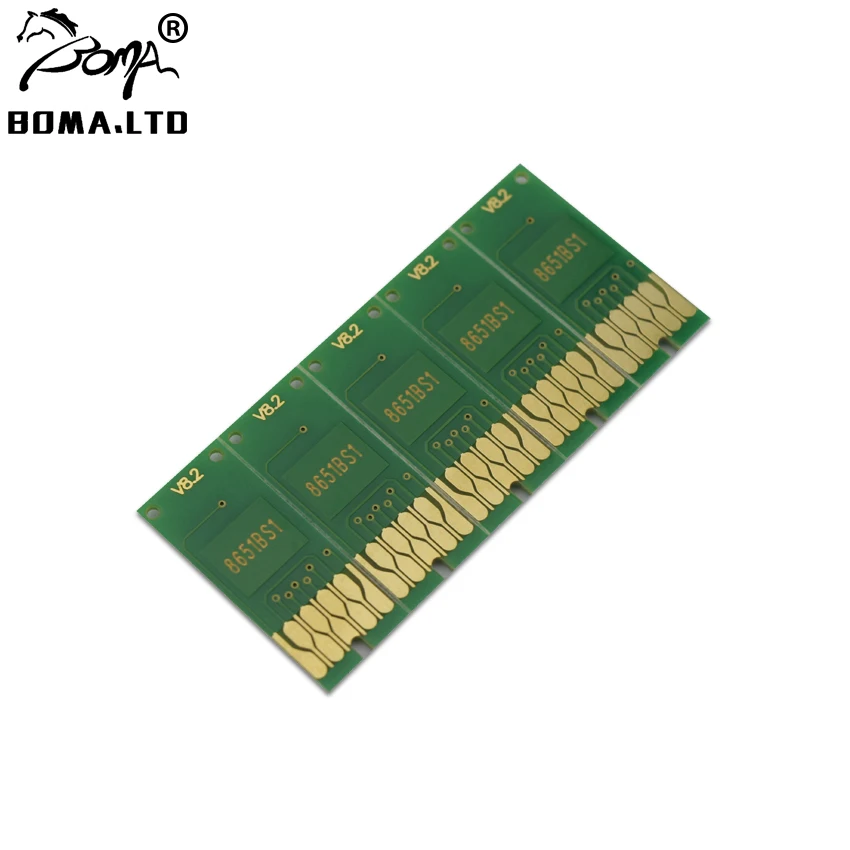 BOMA.LTD Ink Cartridge Chip For EPSON Workforce Pro T8651 T8651XXL Black WorkForce WF- M5690 M5190 M5191 M5193 M5693 Printer