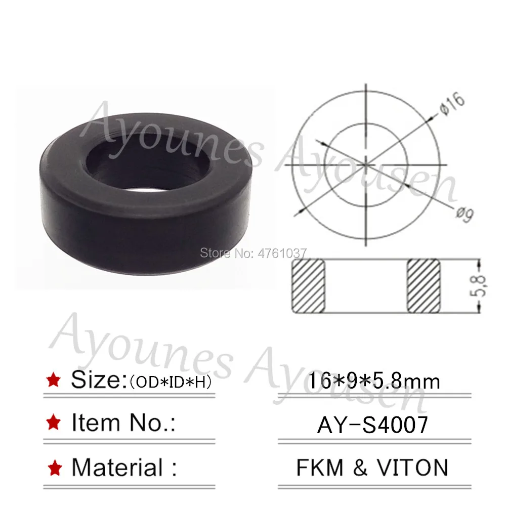 Free Shipping 50pieces Fuel Injector rubber seal Grommet For Japan Car's fuel Injector Repair Kits AY-S4007