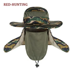 2022 Outdoor UV Protection Face Neck Flap Sun fishing hat Mask Headband Fishing equipment Fishing Sun Rain Anti-mosquito Hat