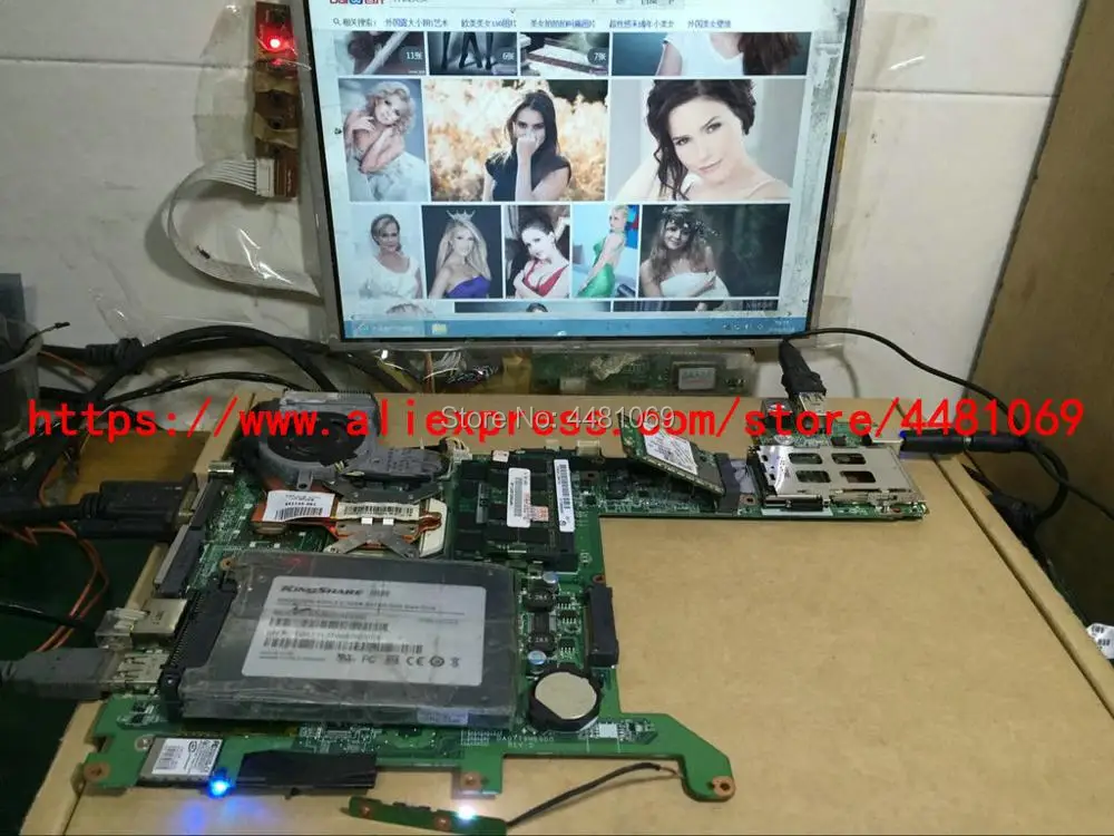 480850-001 For HP PAVILION NOTEBOOK TX2500 TX2510US Laptop Motherboard DA0TT9MB8D0 TX2500Z Integrated GM Give CPU fully tested image 5