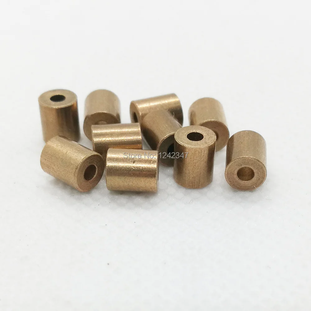 2x5x6mm Mini SAE841 Copper Tin Brass Self Lubricating Bearing Bushing Miniature Smallest SINT C50 Fan Bronze Bush