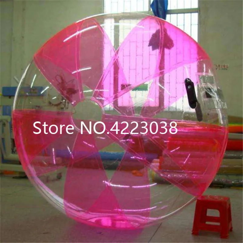 Free Shipping TPU 1.0mm 2.0m Entertainment Water Ball, Inflatable Water Walking Ball Zorb Ball