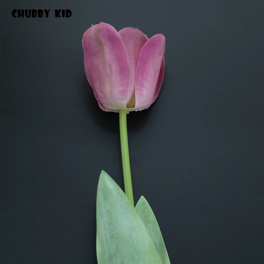10pcs/lot ! wholesale 3D printing Real touch artificial Tulips Hi-Q latex flowers long tulip fake wedding decorative Dutch tulip
