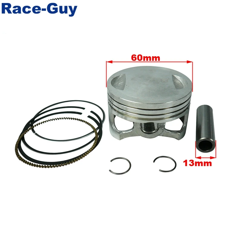 60mm 13mm Piston Kit For Zongshen Z155 150cc 155cc 160cc Chinese Pit Dirt Bike Lucky MX Thumpstar Explorer Braaap Pitster SSR