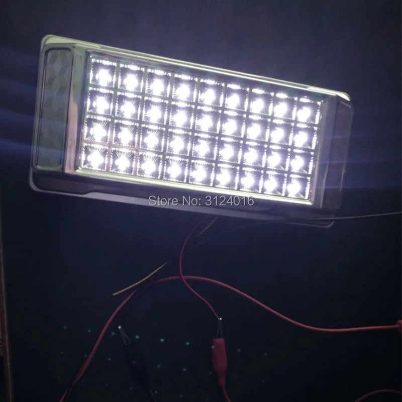 1PC X Universal LED Reading light 36leds with Switch on off Car Ceiling Light 3wires, with screws