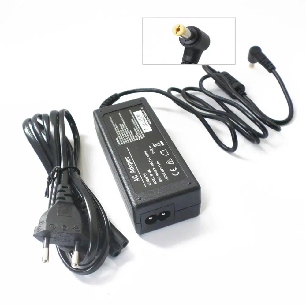 Laptop Power Supply Charger For Gateway Acer Aspire 5570Z 5610Z 5730Z 5810T-8952 5534-1096 5734Z-4725 5920 19V 3.42A AC Adapter