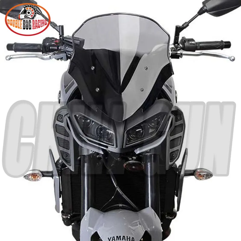 

Motorcycle Accessories WindScreen Windshield Viser VIsor Deflector new style For Street Bike Yamaha MT09 MT 09 2017-2020 MT-09