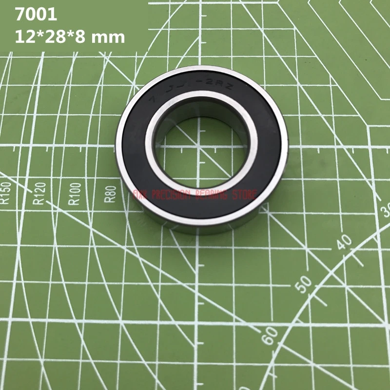 Time-limited Axk 1pcs 7001 7001ac 2rz P4 12*28*8 Mm Sealed Angular Contact Bearings Engraving Machine Speed Spindle Cnc