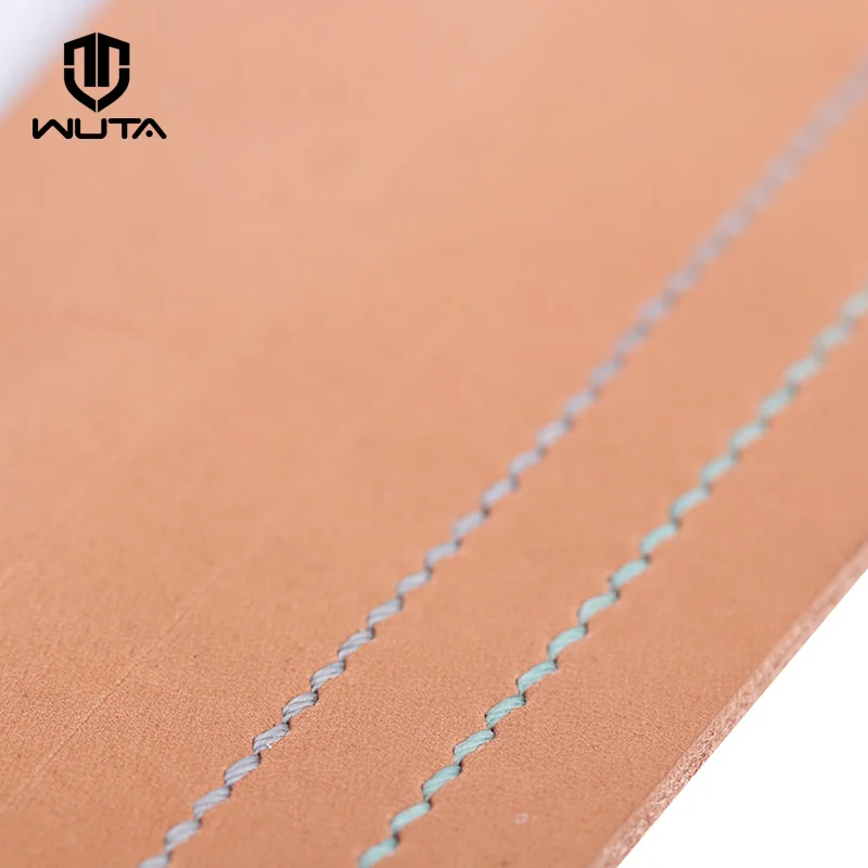 WUTA 1Pcs 120 Meter Leather Craft Waxed Thread  Round 0.45mm Polyester Hand Sewing Line DIY Cord Leather Working