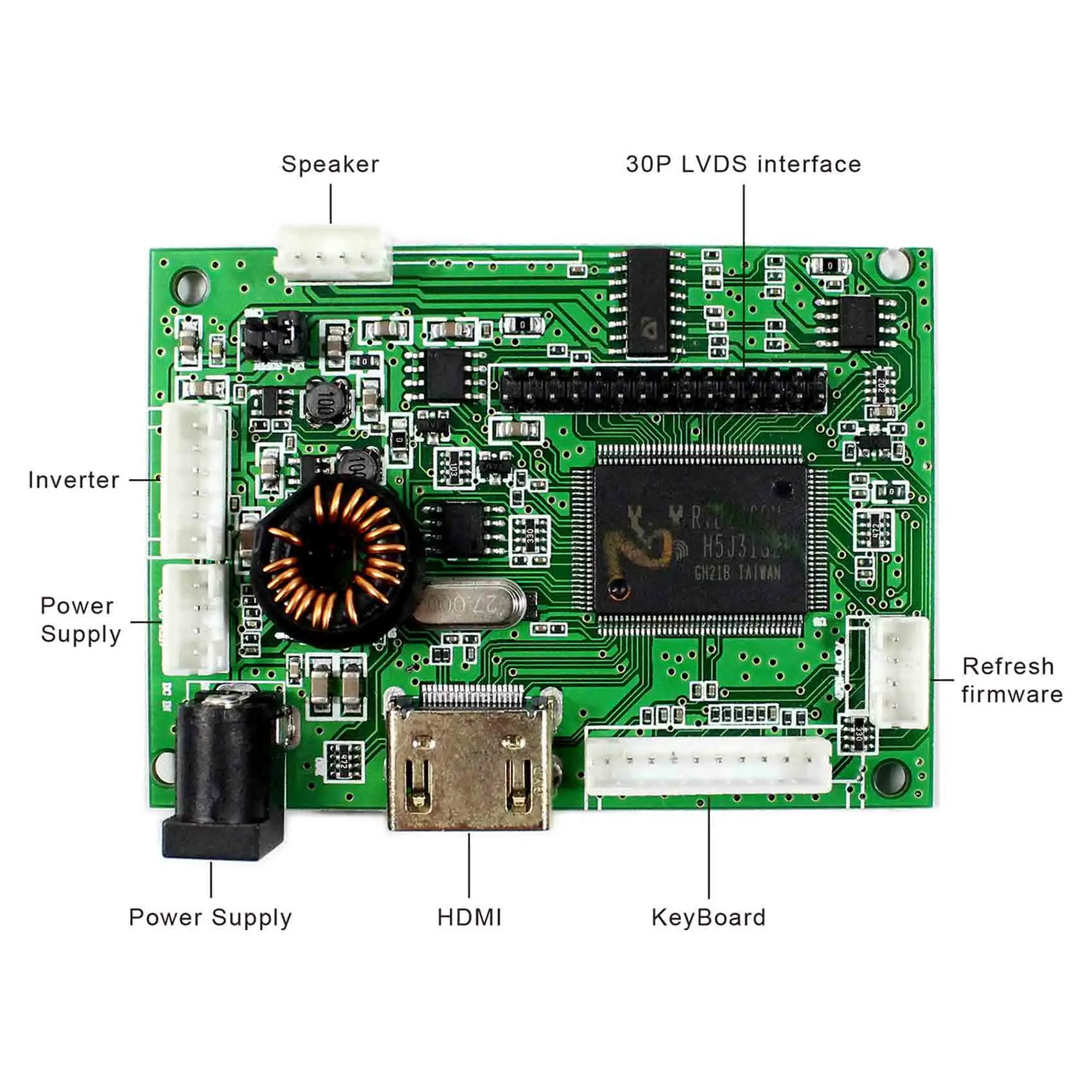 HD مي LCD مجلس العمل ل 40pin LVDS واجهة LCD شاشة LP125WH2 SLB1 N134B6-L01 LT131DEVHV00