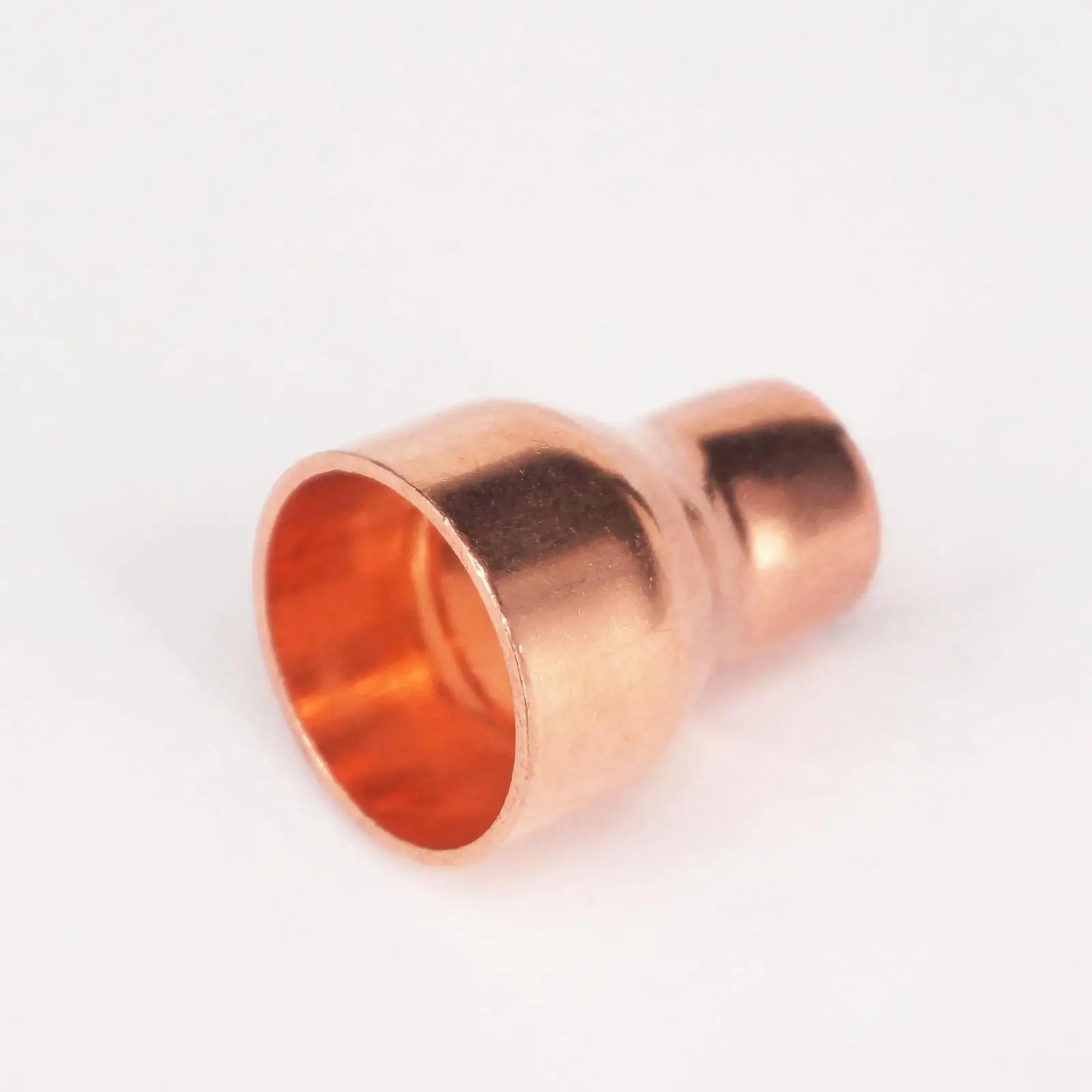 

3/4"x1/2" Inner Diameter Welding Copper End Feed Reducer Coupling Pipe Fitting Air Conditioner Refrigerator Chiller Plant