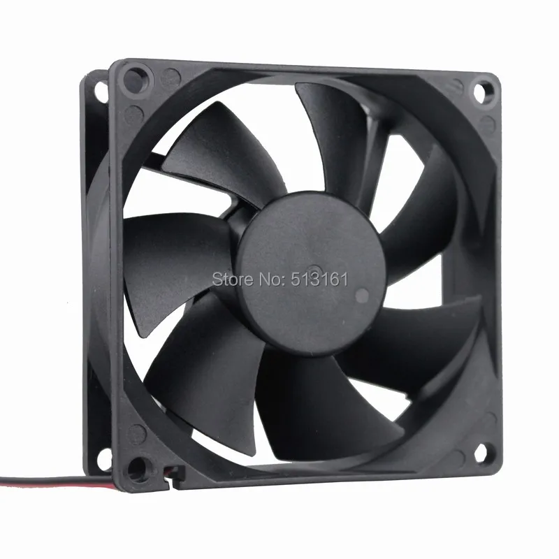 2 cái 5 v 80 mét 8 cm Máy Tính Trường Hợp Fan Hâm Mộ 2pin Kết Nối 80 mét x 80 mét x 25 mét PC Máy Tính Xách Tay Mát Quạt Làm Mát