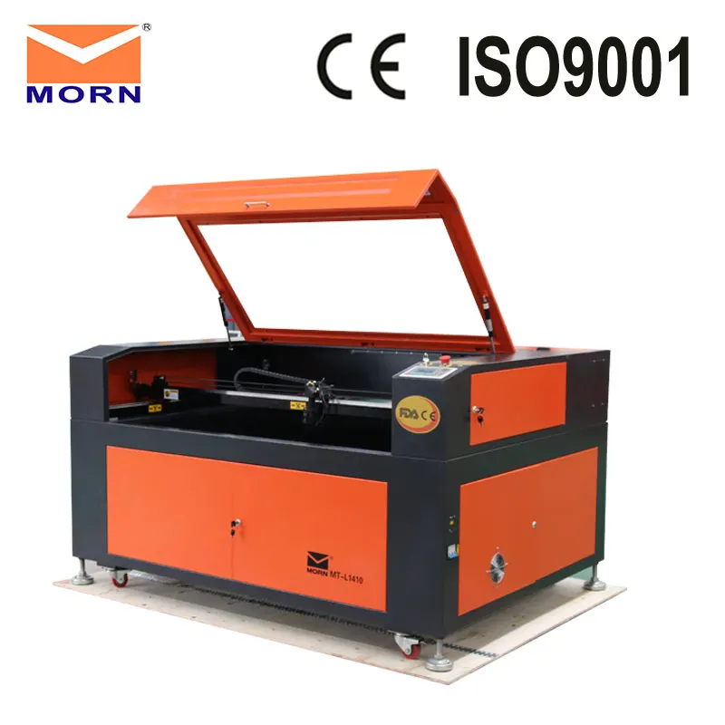Morn alta precisão mini máquina de corte e gravação em co2 cnc para papel/couro/vidro/madeira