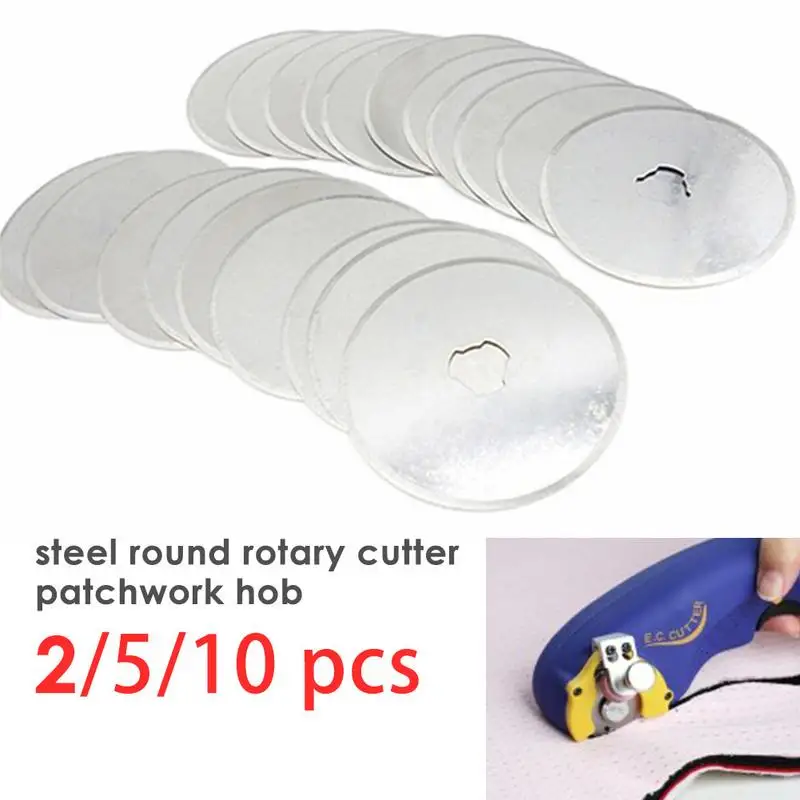 New Quilting Rotary Cutter 45mm Fabric Paper Circular Cut Blade Patchwork Leather Tools Craft Cutter Accessories