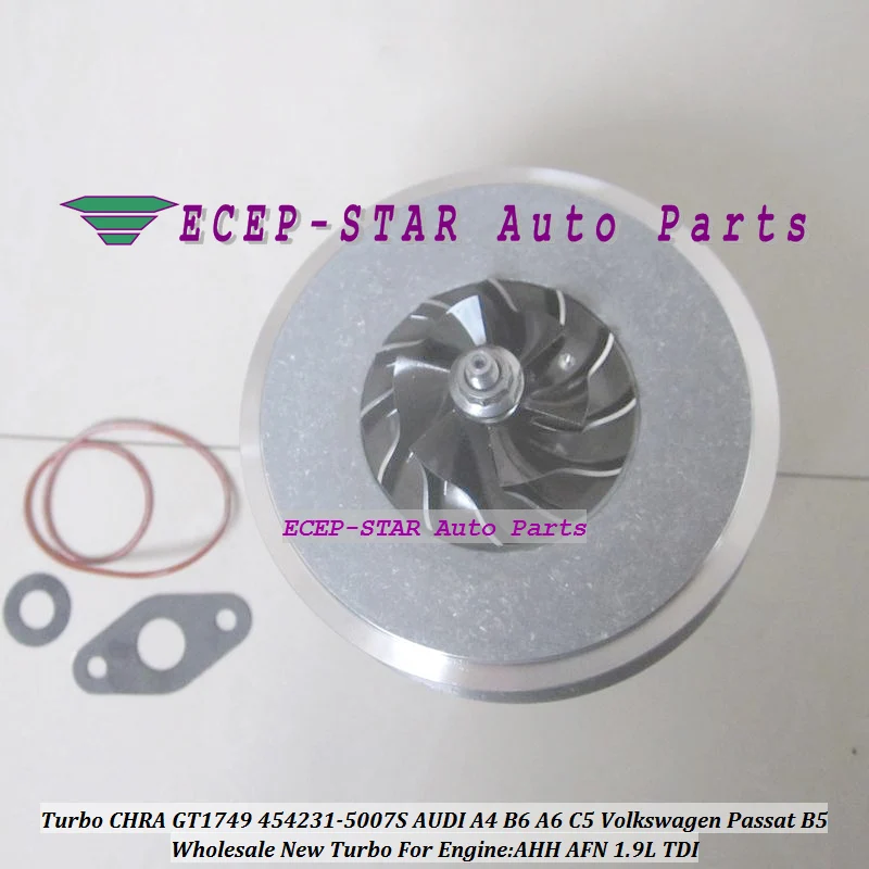 Turbocharger Turbo CHRA Cartridge GT1749 454231-5007S 454231 For AUDI A4 B6 A6 C5 For Volkswagen For VW Passat B5 AHH AFN 1.9TDI