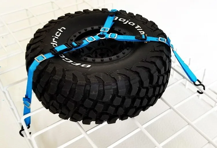 RC Crawler Spare Tire Wheel Anti-Slip Belt for RC Car Traxxas Axial SCX10 RR10 90050 TRAXXAS UDR LOSI BAJA 1PCS