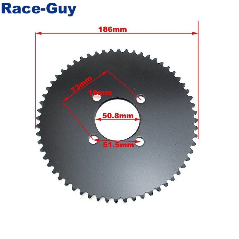 60 Tooth #35 Rear Sprocket For Mini Bike Go Kart Trike ATV Quad Predator 79cc 212cc 420cc