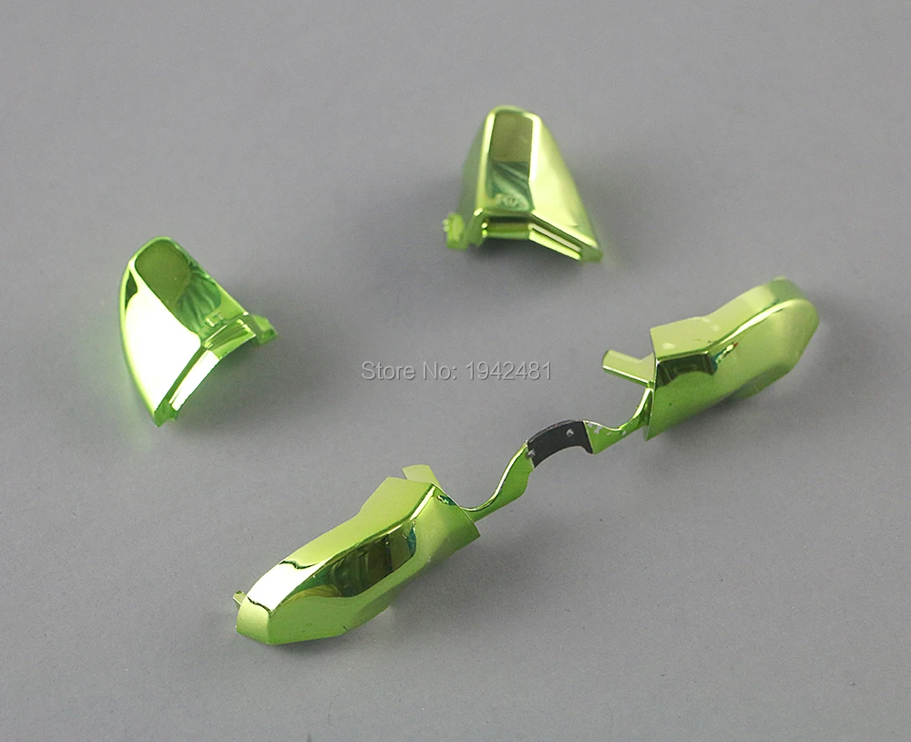 10 ชุดสําหรับ Xboxone XBOX ONE Elite Controller ชุบโครเมี่ยม LB RB LT RT ปุ่มเปลี่ยน