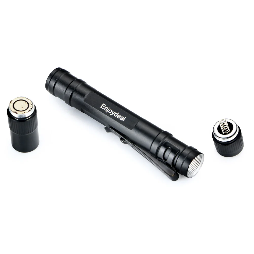 Enjoydeal 1000Lumen LED Stift Taschenlampe Lampe Clip Mini Taschenlampe Taschenlampe Täglichen Wasserdichte Penlight Für Außen Beleuchtung