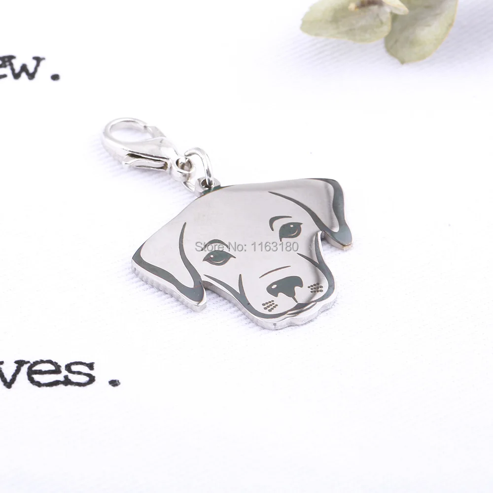 

100 pcs/lot Custom Pet ID Name Tag Stainless Steel Personalized Dog Tag Engraved Dogs Pets Collar Accessories
