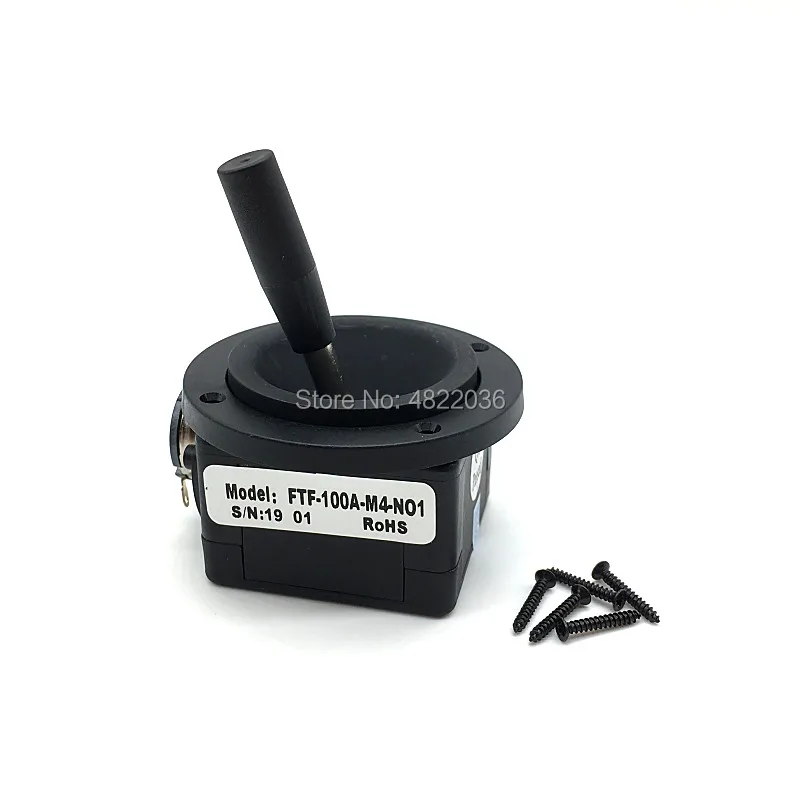 360 Degree 2-axis Sealing 10K Joystick Potentiometer Won\'t Reset for Lighting Console Without Switch