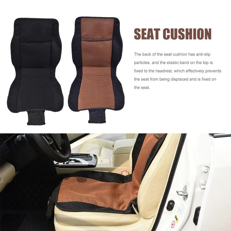 

Summer 12V/24V 3-Level Cooling Car/Office Chair Cushion Seat Cover Ventilated Mat AC Moisture-Wicking Breathable Seat Cushion