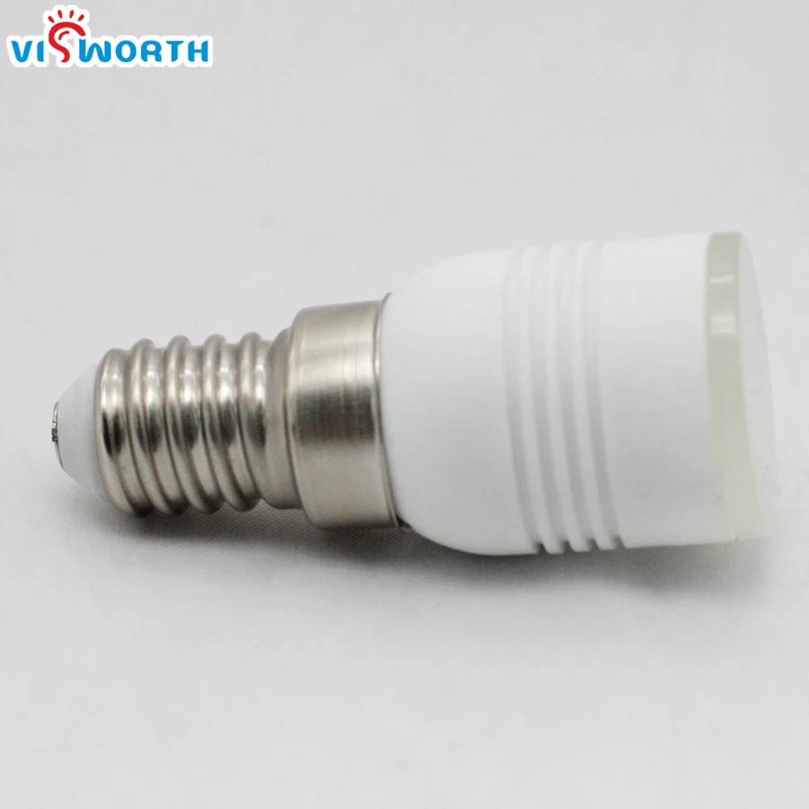 Mini Ceramic White Body E14 Led Bulbs 5W 7W Crystal Lamp SMD3014 24PCS Leds AC 110V 220V 240V Spotlight Warm Cold White