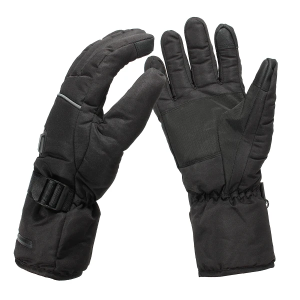 Safurance Unisex Tahan Air Sarung Tangan Penghangat Bertenaga Baterai Sepeda Motor Berburu Musim Dingin Hangat Keselamatan Di Tempat Kerja