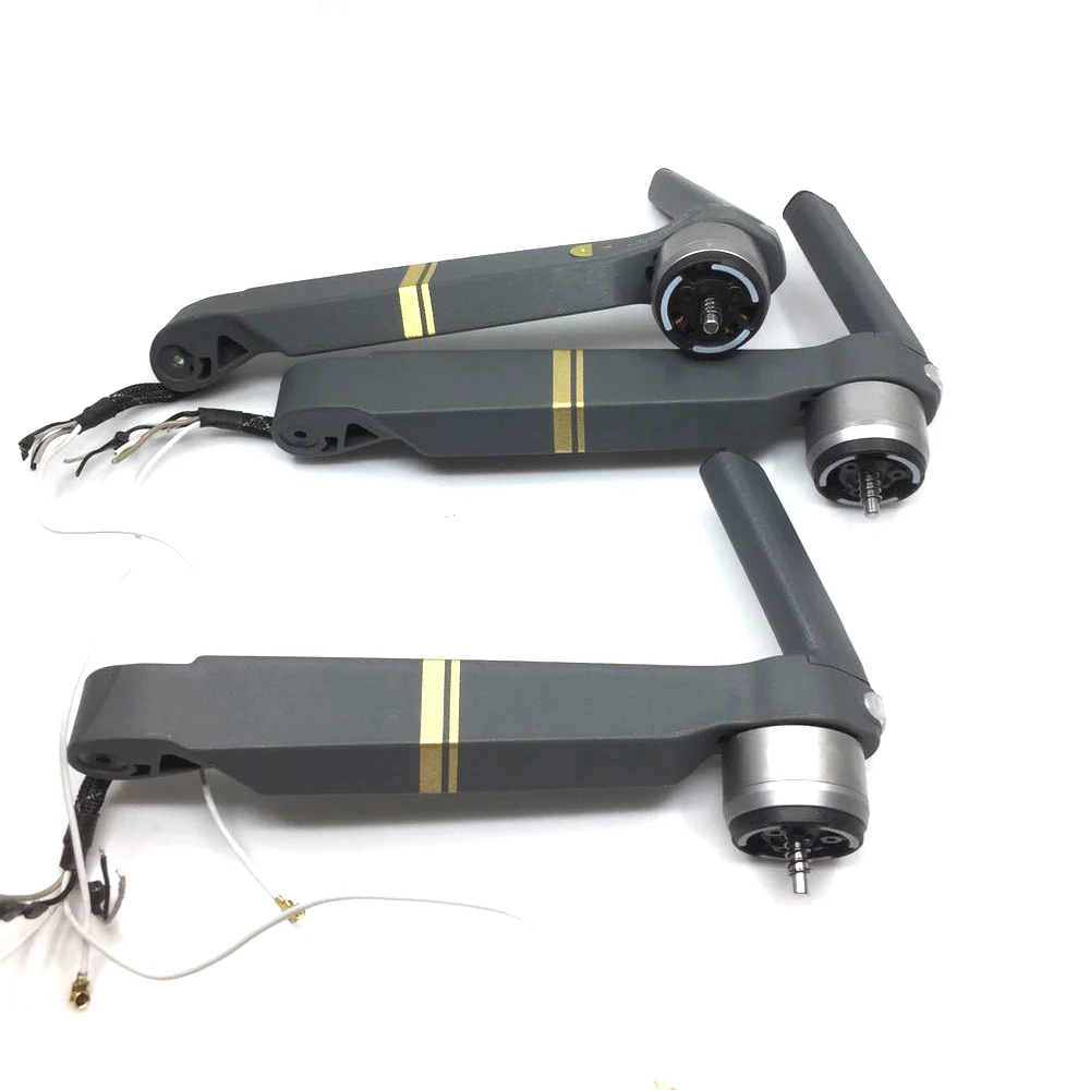 أصلية لـ DJI Mavic pro Arm مع قطع غيار محرك لـ DJI Mavic Pro Motor Arm مع ملحقات إصلاح الكابلات