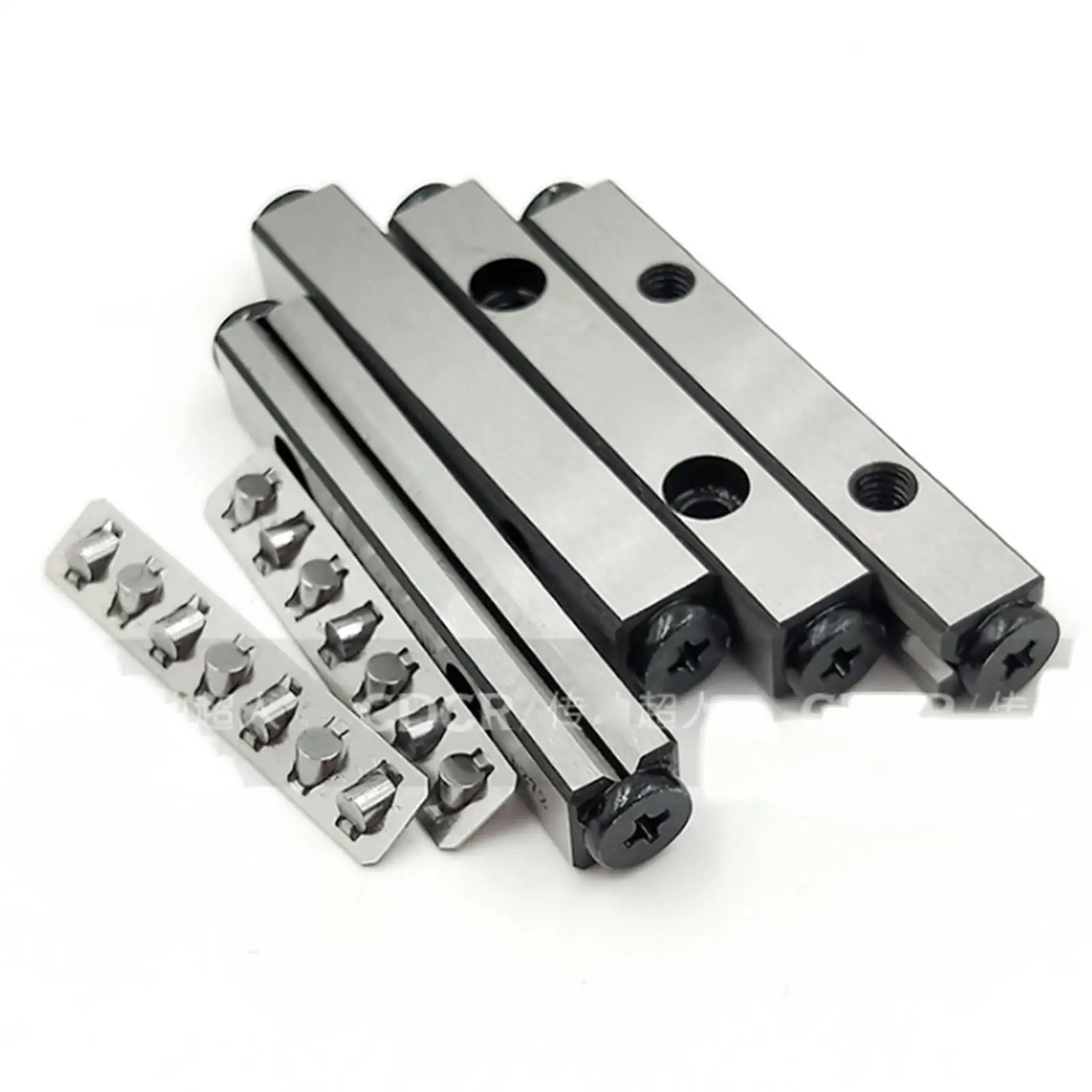 (4 Guides+2 Holders) Set Stroke 28mm Cross Roller Guide Linear Precision VR3050 VR3-50x7Z