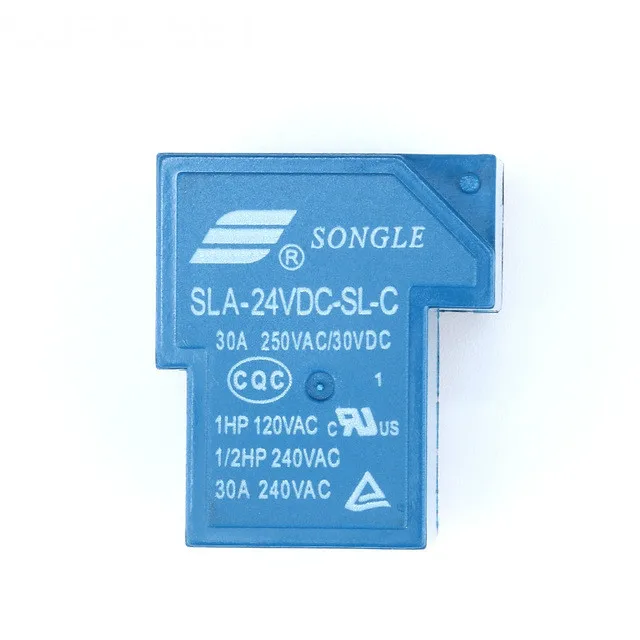 100% Original New Power Relay SLA-05VDC-SL-C SLA-12VDC-SL-C SLA-24VDC-SL-C 5V 12V 24V 6Pin PCB Relay 30A New Original