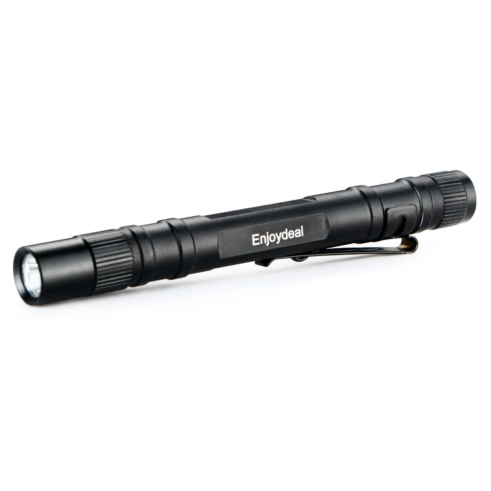Enjoydeal 1000Lumen LED Stift Taschenlampe Lampe Clip Mini Taschenlampe Taschenlampe Täglichen Wasserdichte Penlight Für Außen Beleuchtung