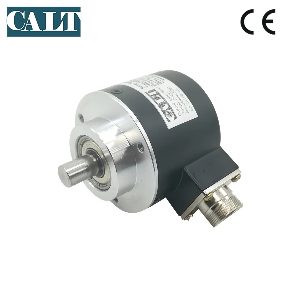 CALT GHS58 Alta resolução 5000PPR semelhante ao codificador incremental de eixo sólido Leine Linde RSI 503