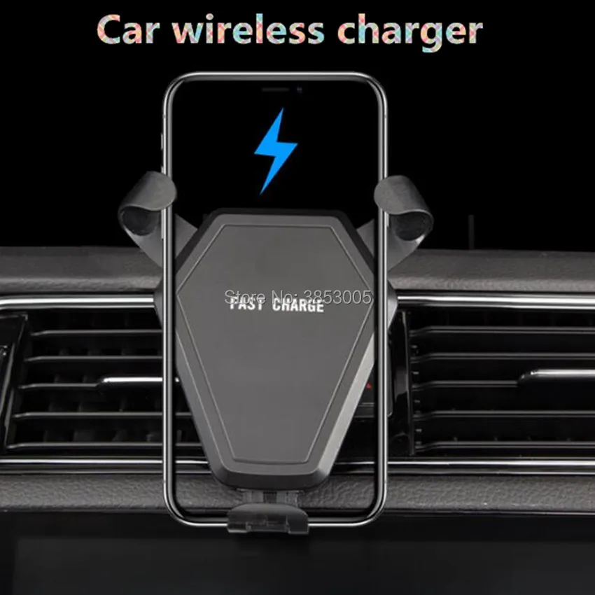 Car Wireless Charger Car Phone Holder For seat leon 1 suzuki samurai audi a3 8v vw passat b6 mazda 6 bmw r1200gs mercedes cla