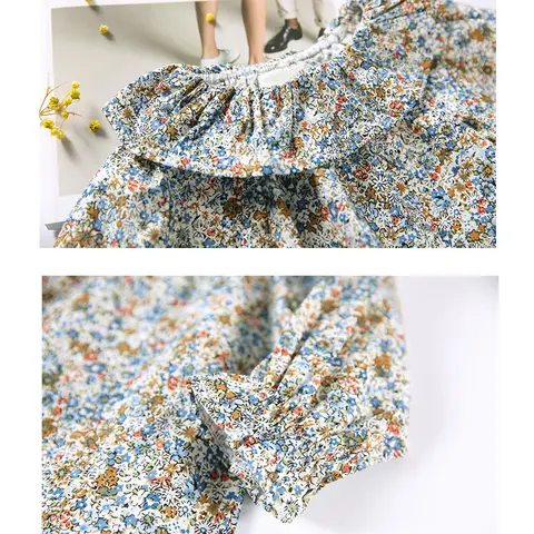 0-24 महीने की लड़कियों के लिए रफ़ल्स शर्ट कॉटन लंबी आस्तीन वाला लेस ब्लाउज़ नवजात शिशु के लिए टॉप बच्चों की शर्ट लड़कियों के लिए कपड़े बसंत ऋतु पतझड़ 10 best sales बच्ची का टॉप - №5