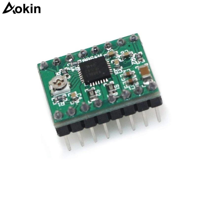 5pcs A4988 Compatible StepStick Stepper Motor Diver Module with Heat Sink for 3D Printer Controller Ramps 1.4