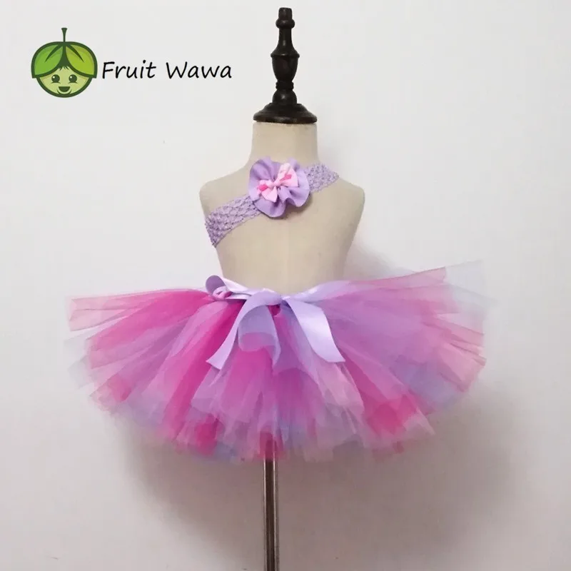 Girls Fluffy Tutu Skirt Candy Tutu Ballet Skirt Dance Party Tutu Skirt Costume Clothing Baby Birthday Tutu  Novelty