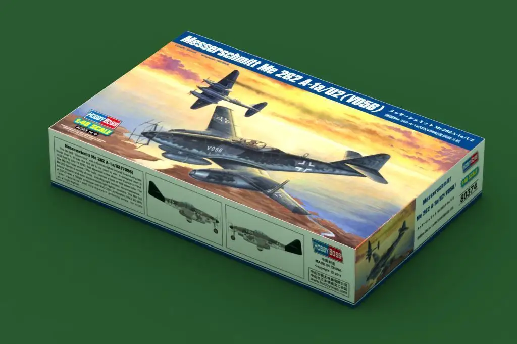 Hobbyboss 1/48 80374 Messerschmitt Me262A-1a/U2(V0​56)