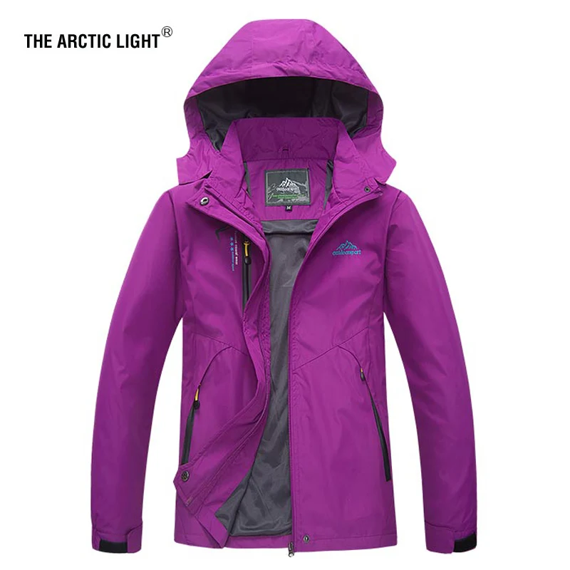 

THE ARCTIC LIGHT Camping Hiking Jacket Women Autumn Outdoor Sports Coats Climbing Trekking Windbreaker Travel Waterproof Spring