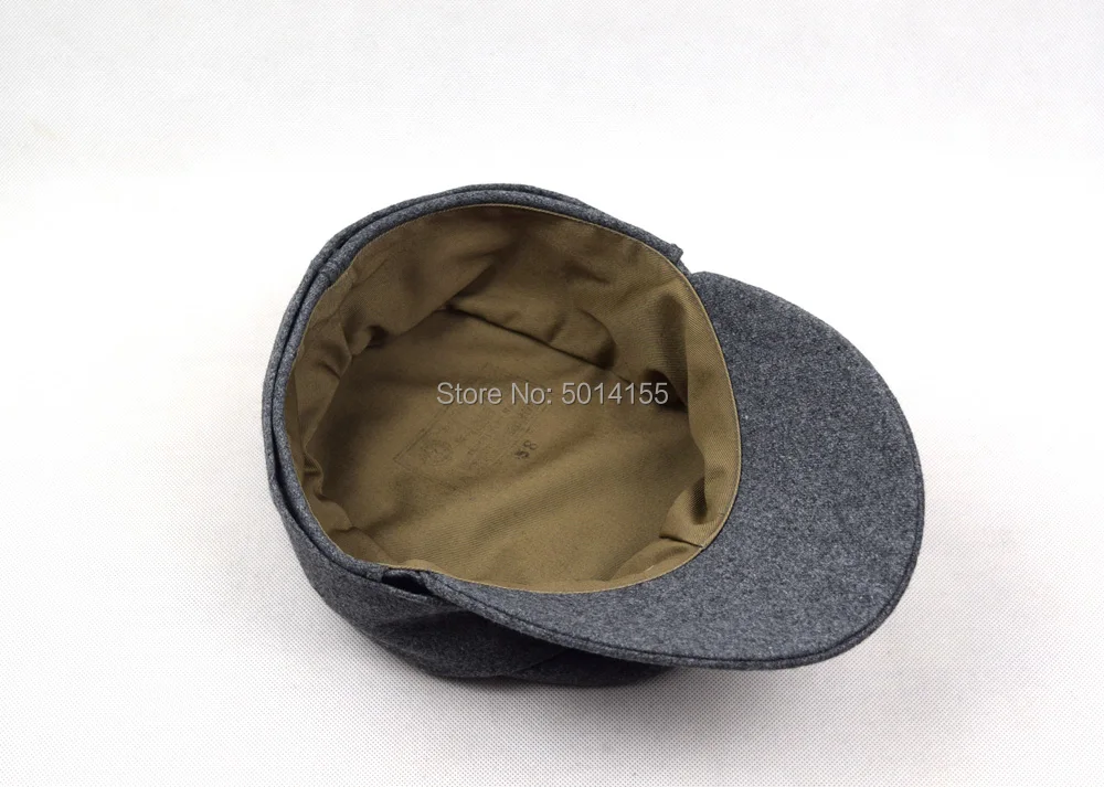 Cosplay  German WH Elite EM M43 Panzer Wool Field Cap Hat Gray