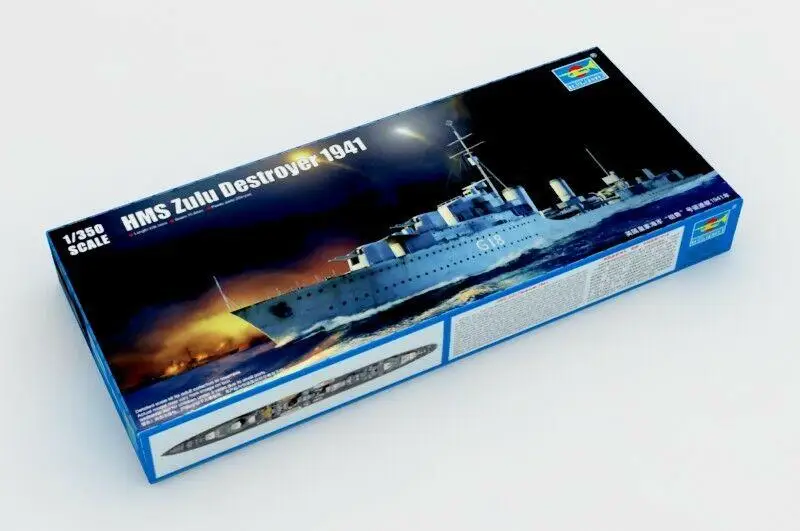 Trumpeter 1/350 05332 HMS Zulu Destroyer 1941