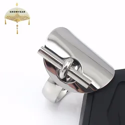 Seymour Model Ring Narrow Ring Silver Color High Quality Stainless Steel Men and Women Ring Size 6 7 8 9 10 11