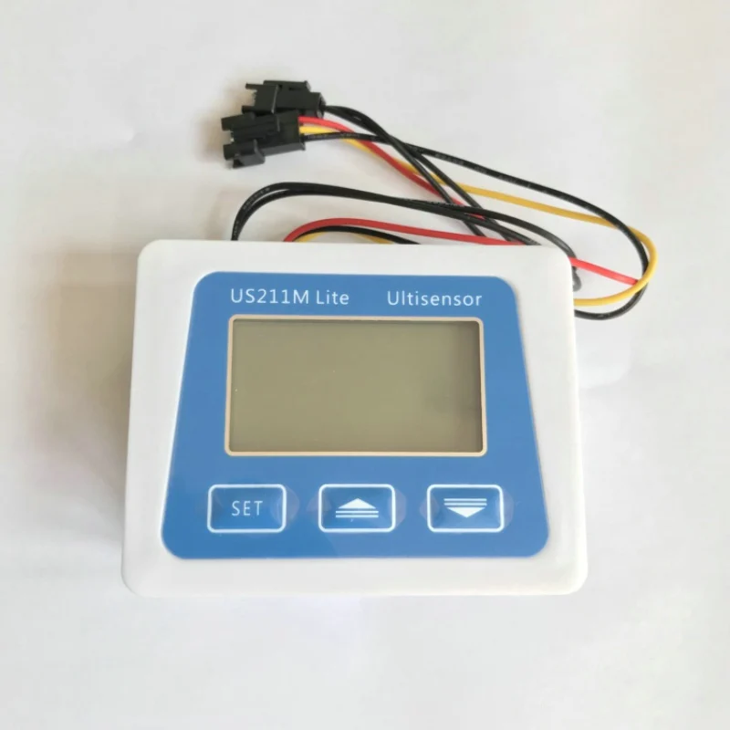 Medidor de flujo Digital US211M Lite, USN-HS21TT transparente, 1-30L/min, lector de flujo de 5V, Compatible con nuestro sensor de flujo, sin temperatura
