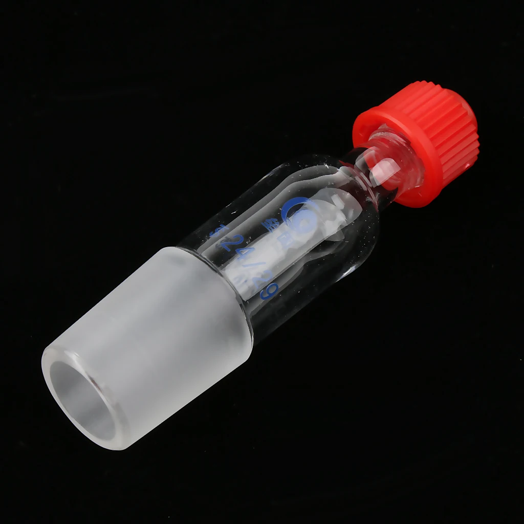 24/29 Thermometer Adapter Inlet Adapter With Cap for Distillation Apparatus