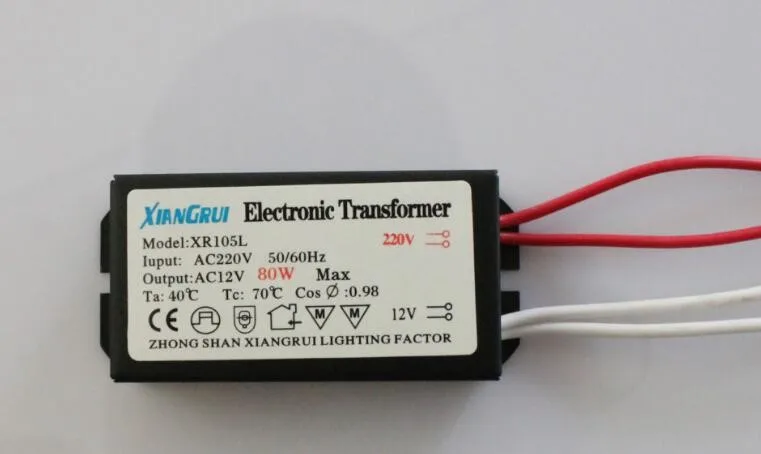 High quality Sufficient Power Electronic Transformer For Halogen Lamp light AC 12V 20W 50W 60W 160W 200W 250W Optional