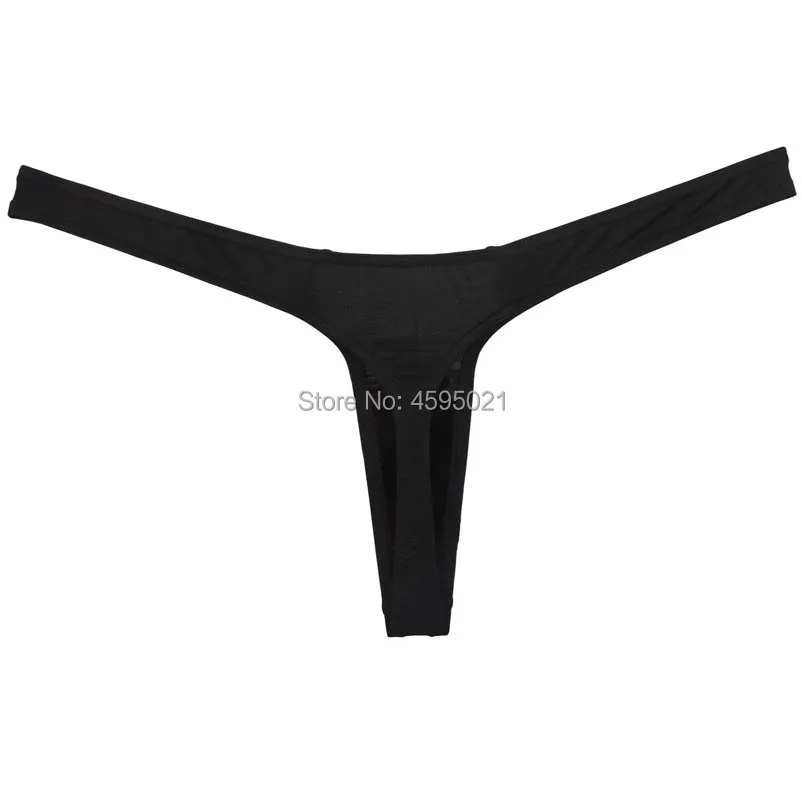 Men Sexy Thong Gay Men Underwear Bulge Pouch G-string Micro Jockstrap Mini T-back