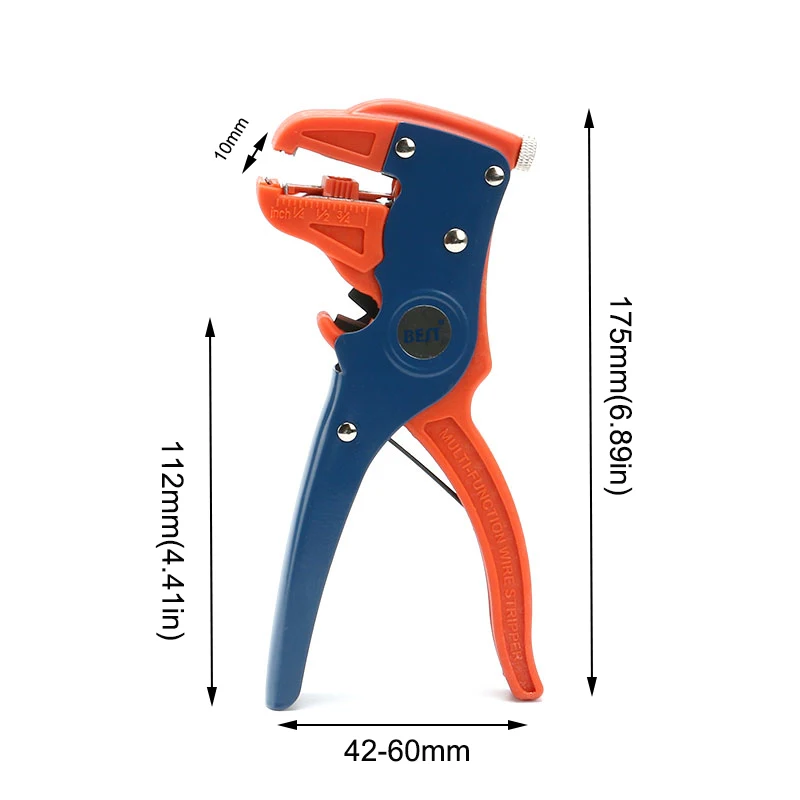 Wire Stripper Multifunction Cable Wire Stripper Pliers Self Adjusting Crimper Stripping Cutter Hand Crimper Stripping Cutter