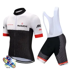 Summer Cycling Jersey Set Men's Short Sleeve Cycling Clothing Sportswear Outdoor Mtb Ropa Ciclismo Bike Wear