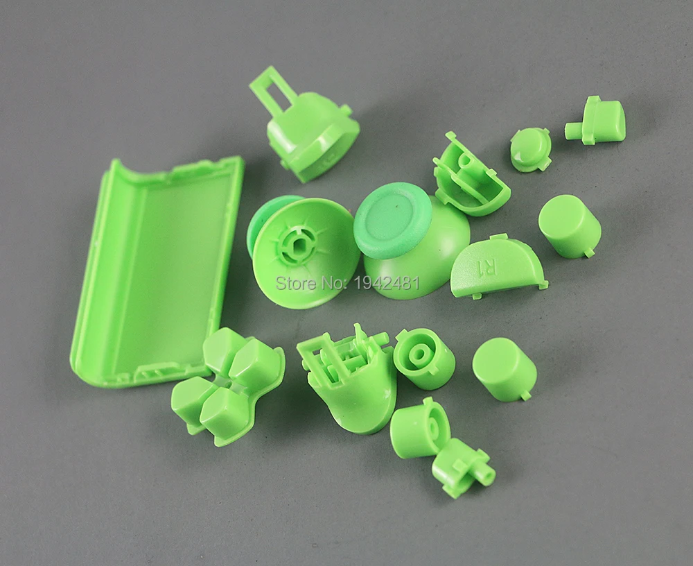 18 Colors Optional L1 R1 L2 R2 Trigger Buttons Set replacement for PS4 Pro controller for PS4 4.0 JDS 040 JDM 040 Buttons Kit